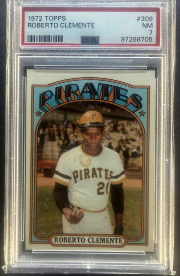 1972 Roberto Clemente PSA 7
