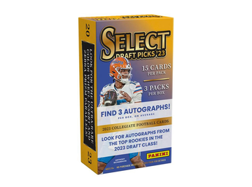 2023 PANINI SELECT COLLEGIATE DRAFT PICKS FOOTBALL HOBBY BOX