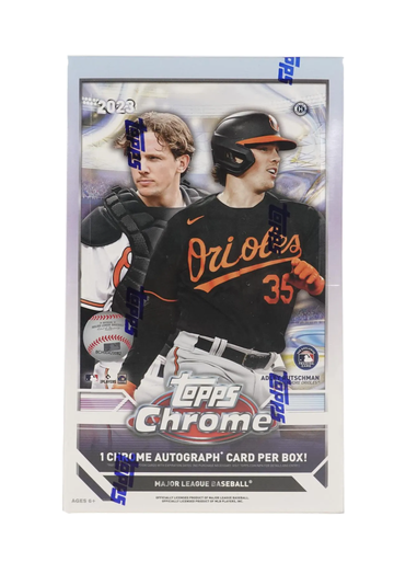 2023 Topps Chrome Baseball Hobby Box - Same Day Shipping 