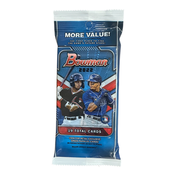 2022 Bowman Baseball Fat Pack LOT OF 5! - Same Day Shipping