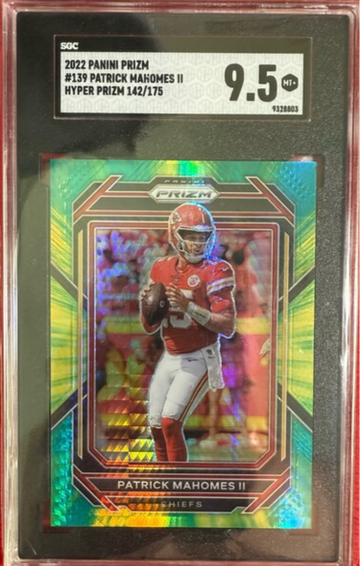 2022 Prizm Hyper Patrick Mahomes #/175