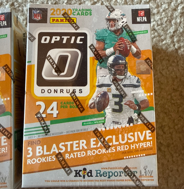 2020 Optic football blaster Fanatics lot