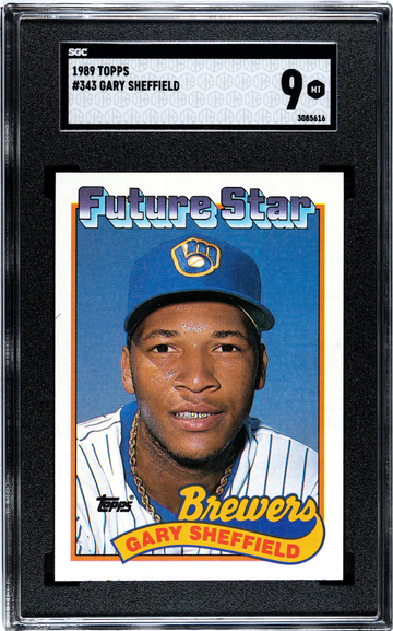 1989 Topps card #343, Gary Sheffield