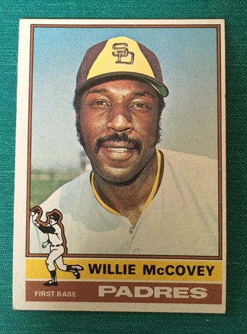 1976 Topps card #520, Willie McCovey