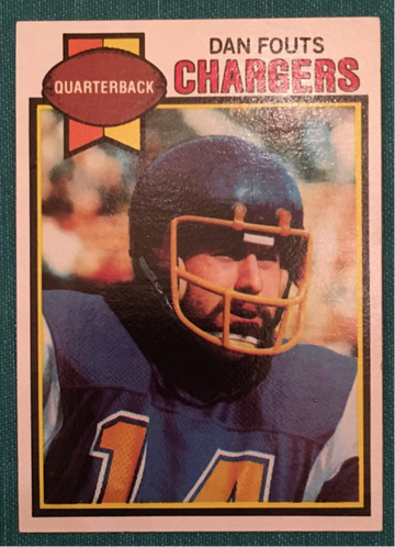 1979 Topps Football card #387, Dan Fouts