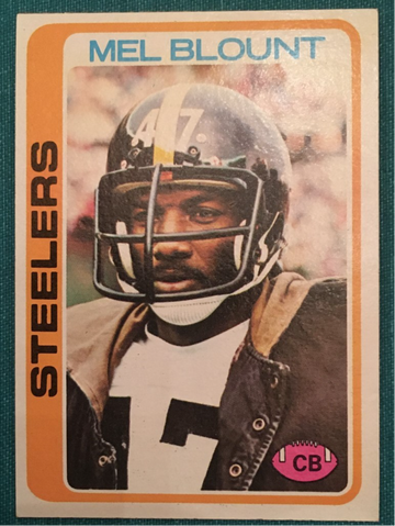 1978 Topps Football card #475, Mel Blount