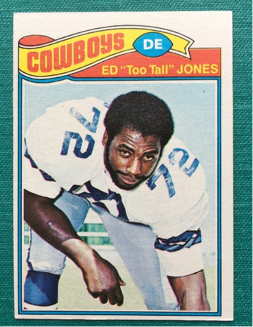 1977 TOPPS FOOTBALL #314 ED "TOO TALL" JONES