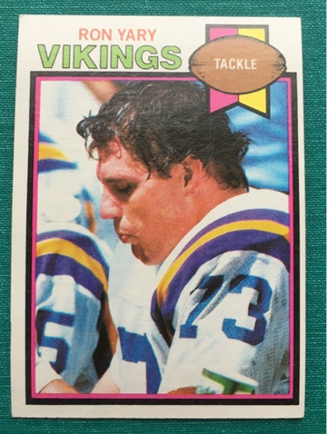 1979 TOPPS FOOTBALL #298 RON YARY