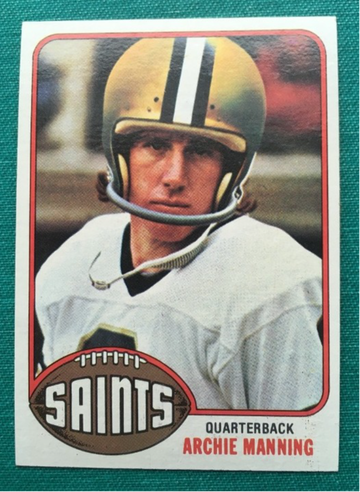 1976 TOPPS FOOTBALL #485 ARCHIE MANNING