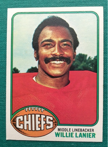 1976 TOPPS FOOTBALL #24 WILLIE LANIER
