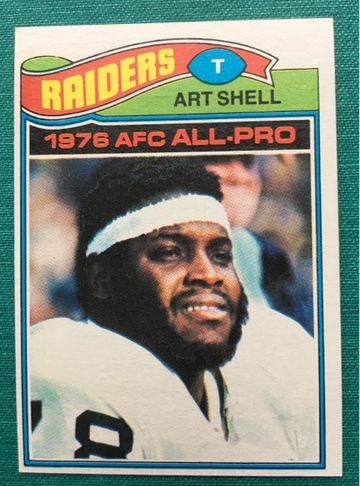 1977 TOPPS FOOTBALL #270 ART SHELL