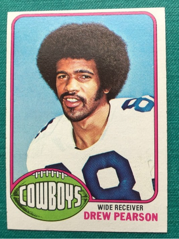 1976 TOPPS FOOTBALL #313 DREW PEARSON