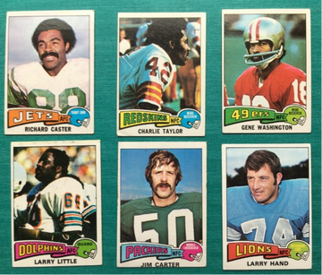 1975 TOPPS FOOTBALL LOT 20 CARDS
