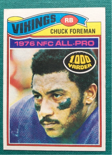 1977 TOPPS FOOTBALL #500 CHUCK FOREMAN