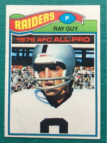 1977 TOPPS FOOTBALL #320 RAY GUY