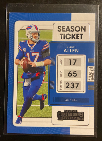 2021 Panini Contenders Josh Allen #10