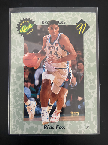 1991 Classic Draft Picks Rookie Rick Fox