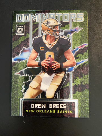 2020 Panini Donruss Optic DOMINATORS Drew Brees HOF