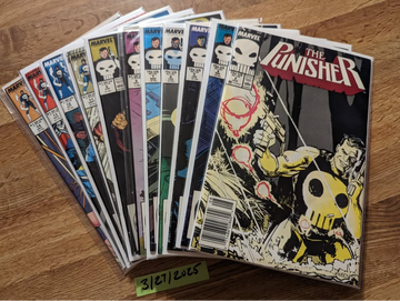 1980's Marvel Punisher Vol II Lot of 30 Different Numbers NM+++