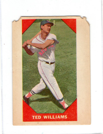 1960 Fleer Baseball Greats #72 Ted Williams Filler Card