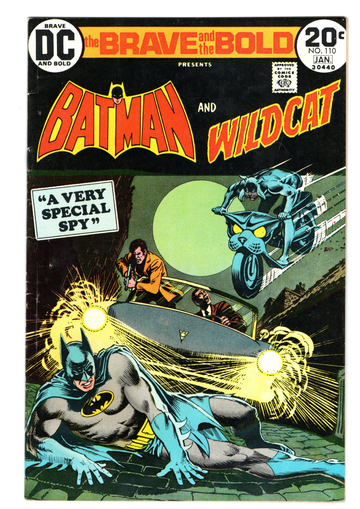 1973 DC Brave & The Bold #110 Batman and Wildcat F/VF
