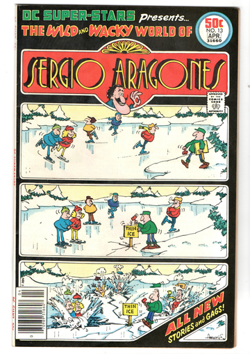 1977 DC Super-Stars Presents Wild & Wacky World of Sergio Aragones #13 F/VF+