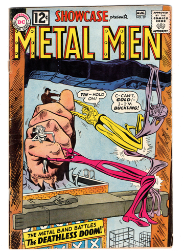 1962 DC Comics Presents Metal Men #39 3rd Appearance VG++/FINE-