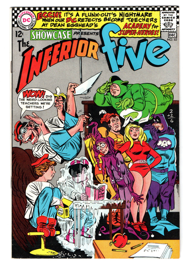 1966 DC Comics Showcase Presents #65 the Inferior Five VF/NM