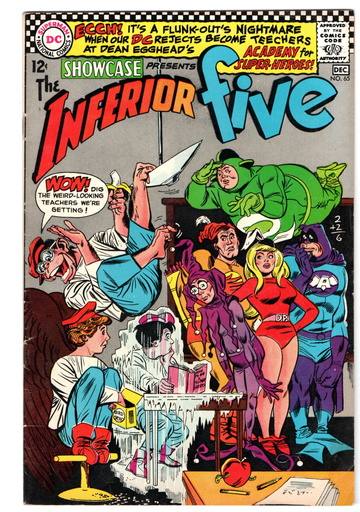 1966 DC Comics Showcase Presents #65 the Inferior Five FINE-