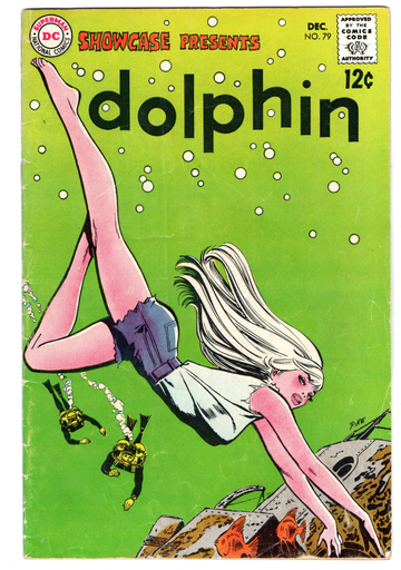 1968 DC Silver Age Showcase Presents #79 dolphin 1st Appearance Howie Post A/S