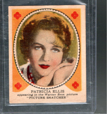 1938 R68 Shelby Hollywood Picture Stars #22 Patricia Davis F/VF