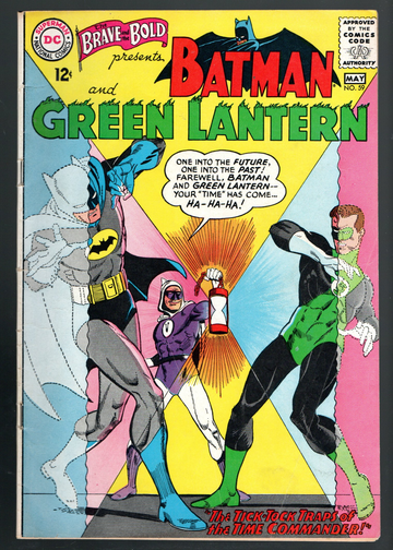 1965 DC Comics Brave & the Bold #59 Batman & Green Lantern FINE-