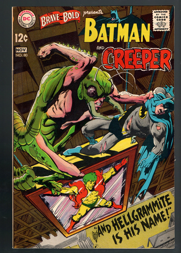 1968 DC Comics Showcase Presents #80 Batman & The Creeper #2 VF+/NM- Neal Adams