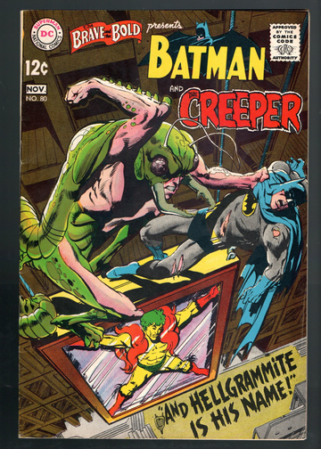 1968 DC Comics Showcase Presents #63 Batman & The Creeper Neal Adams Art VF+- 