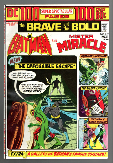 1974 DC Brave & The Bold #112 Batman & Mr. Miracle 100 Page Giant F/VF
