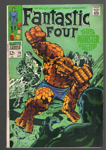 1968 Marvel Fantastic Four Comic Book #79