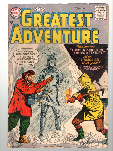1958 DC Comic Book Silver Age My Greatest Adventure #13 G/VG-