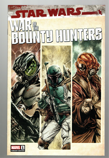 2019 Star Wars Comic Book War of the Bounty Hunters Variant #1 NM/MINT
