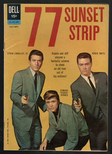 1962 Dell Comics 77 Sunset Strip Four Color 01-742-209 #2 VG++