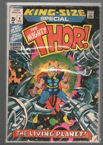 1971 Marvel King Size Special The Mighty Thor #4 Silver Age Good/VG