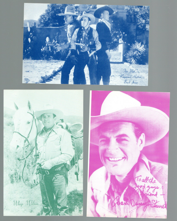 1940's-1950's Western Exhibit Supply Arcade Lot 16 Non Sport Cards  no about NM+ Condition