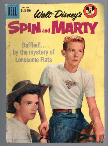 1959 Dell Comic Book Walt Disney Spin & Marty #8 GOOD++ Condition