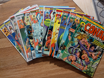 1977-80 Marvel Comics Conan the Barbarian Massive Hoard Higher Grade All 59 Different Numbers One Price!
