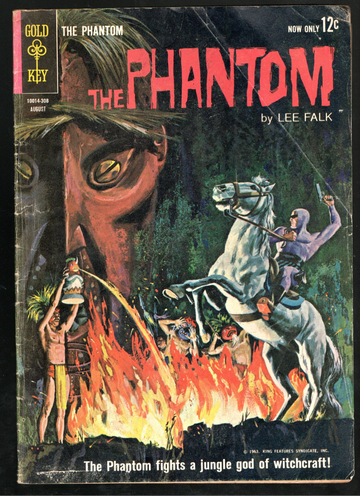 1963 Gold Key Comic Book The Phantom #4 Lee Falk VG++ Condition