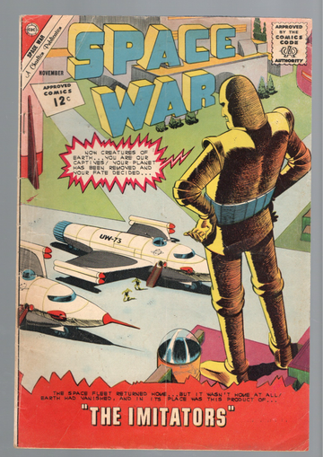 1962 Charlton Comic Book Space War #10 Solid VG+