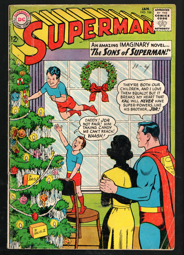 1964 DC  Superman Comic Book #166 VG or so Condition