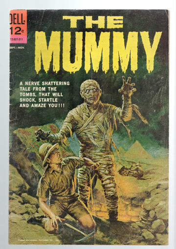 1962 Dell Comic Book The Mummy #1 Fine Condition