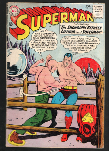 1961 DC Comic Book Superman # 164 VG+/Fine-