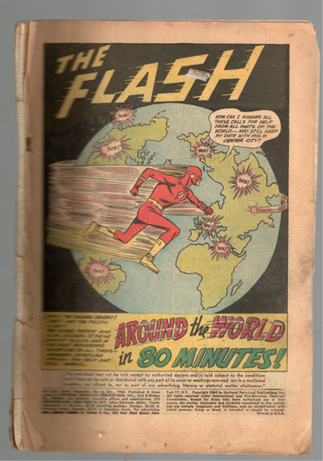 1965 DC Comics 80 Page Giant #4 Coverless