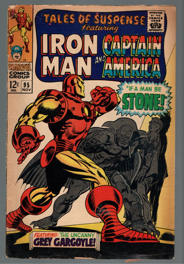 1964 Marvel Comic Book Silver Age Tales Of Suspense #95 VG++?F-